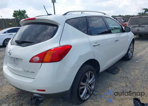 2009 Nissan Murano Le z USA, uszkodzony, nr VIN JN8AZ18W79W125262